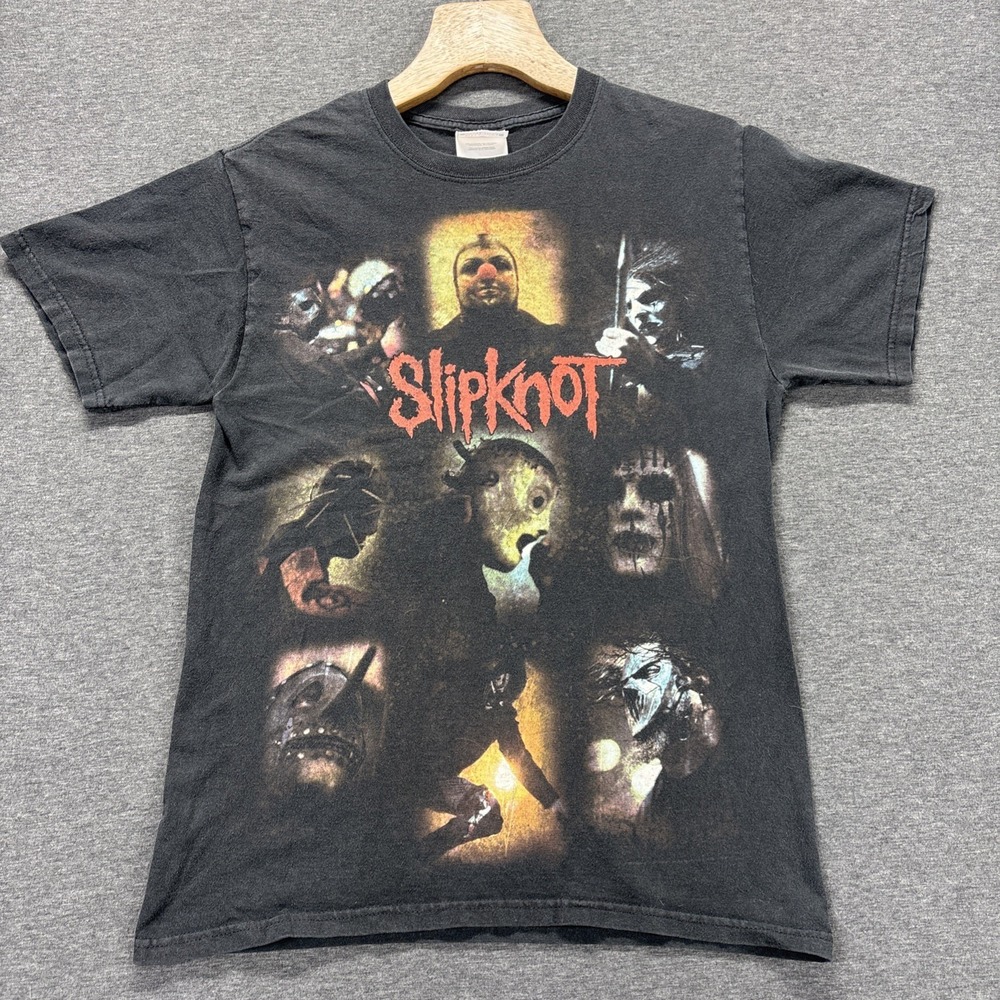 Y2K Slipknot Size Small {Sic}nesses Short Sleeve Black Band T-Shirt Metal